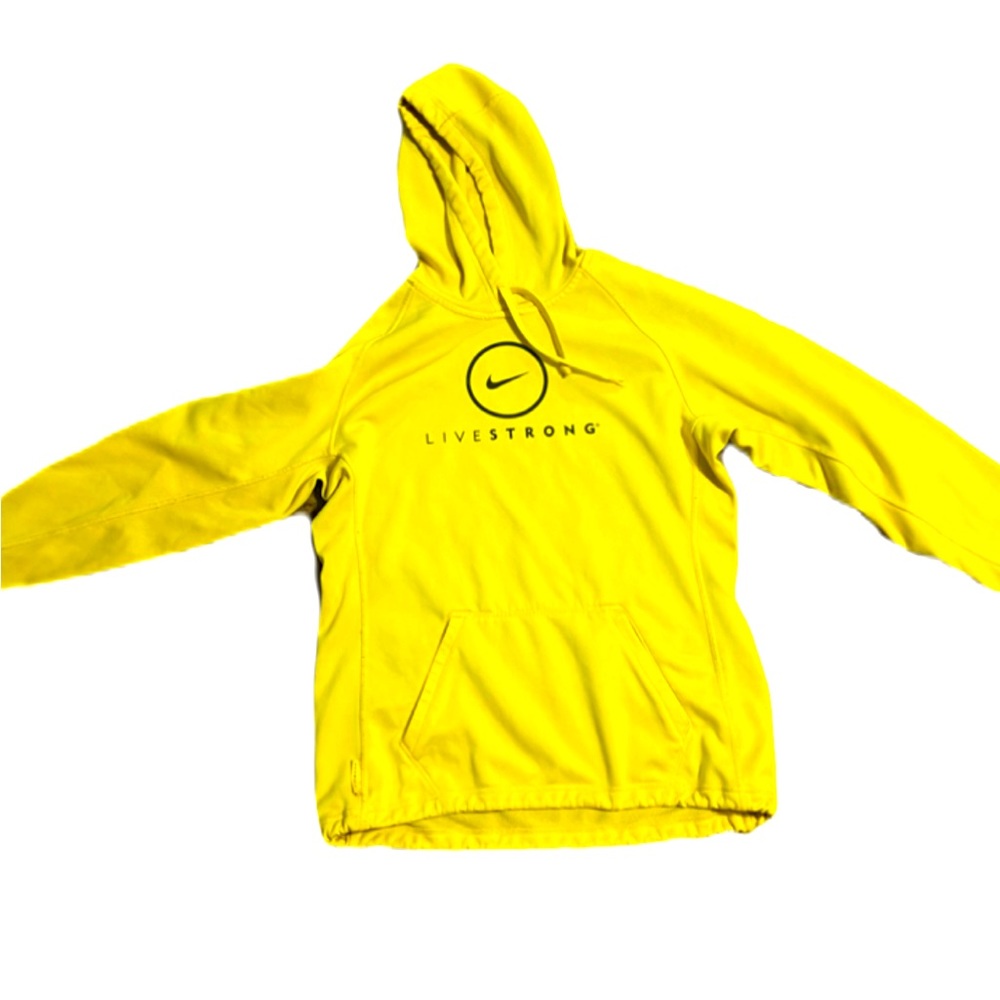 yellow Nike hoodie